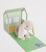 Rabbit In A Hutch Soft Toy
