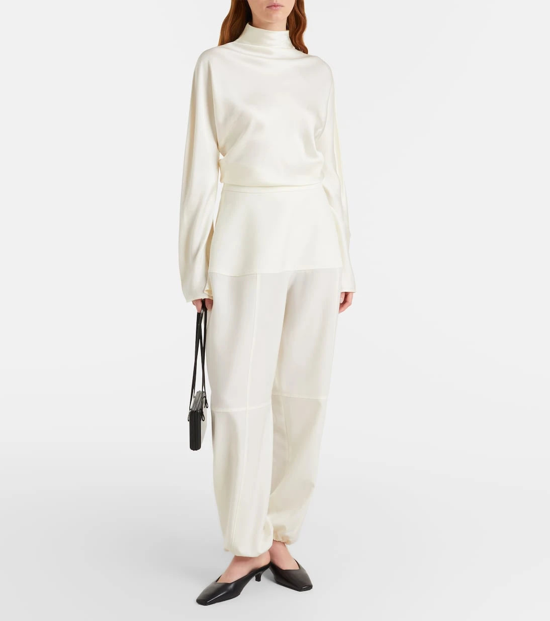 Róhe - Virgin wool balloon pants