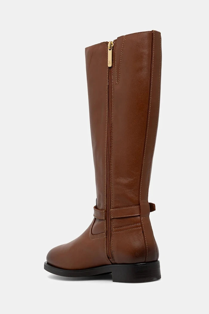 Tommy Hilfiger TH BUCKLE RIDING LTHR LONG BOOT Deri Çizme