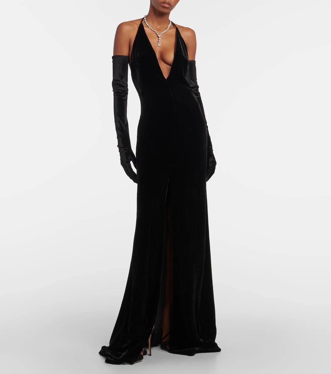 Costarellos - Velvet gown