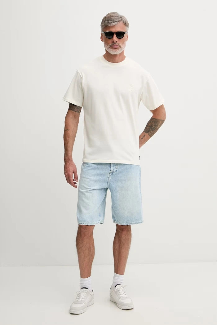 Rip Curl тениска мъжка памучна SEARCH EMBROIDERY