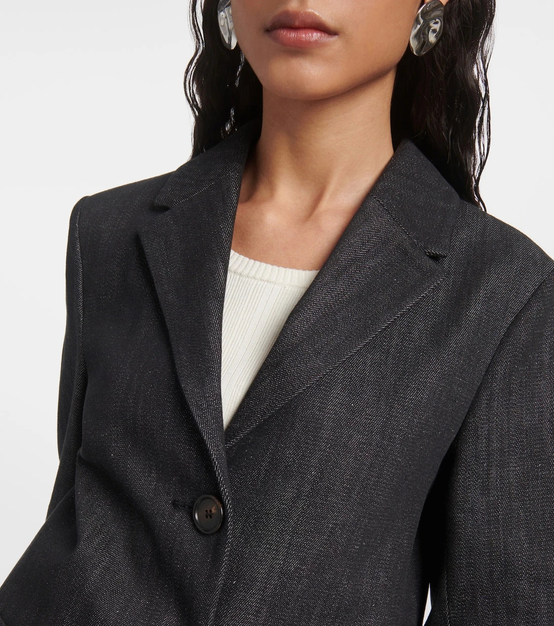 'S Max Mara - Murano chambray blazer