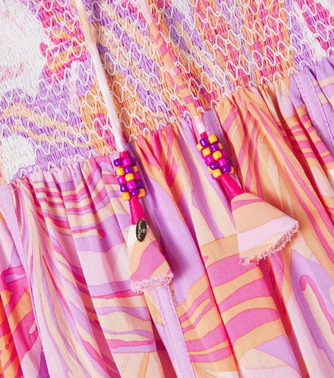 Poupette St Barth Kids - Cycas printed dress