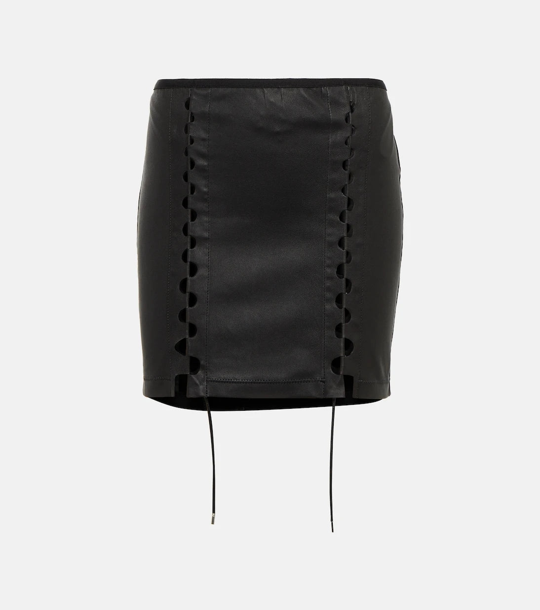 Dion Lee - Hinge-seam leather miniskirt