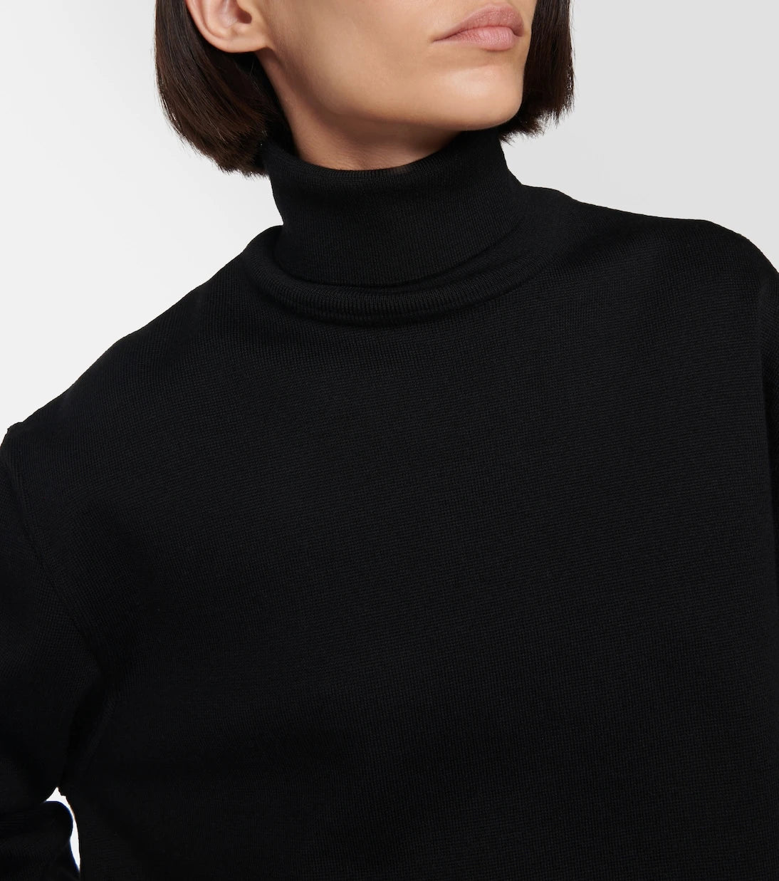 Alaïa - Wool-blend turtleneck sweater