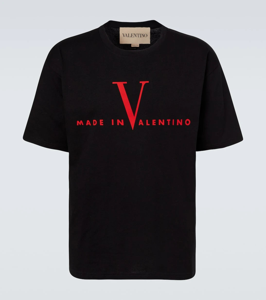 Valentino - Logo cotton jersey T-shirt