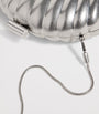 Silver Monet Shell Clutch Bag