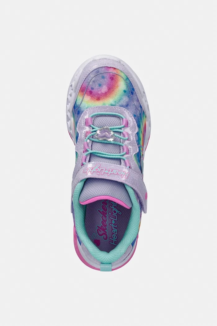 Skechers FLUTTER HEART LIGHTS GROOVY SWIRL Çocuk Spor Ayakkabı