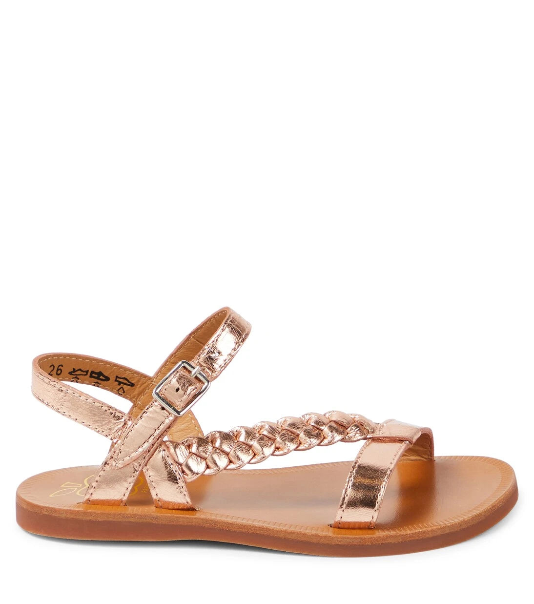 Pom d'Api - Plagette Antik metallic leather sandals