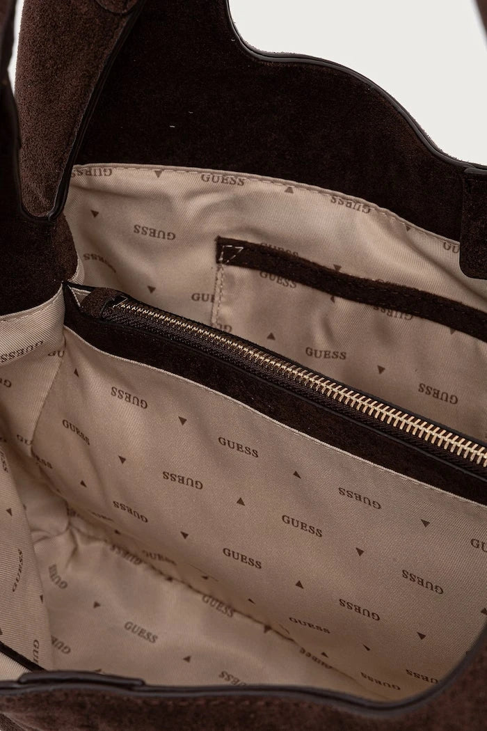 Guess kadın suni süet tote çanta SUNSET