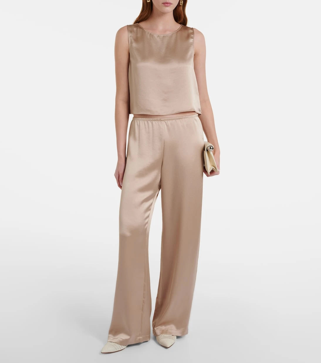 Leset - Barb satin top