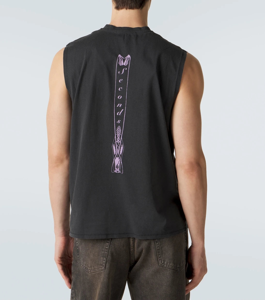 Our Legacy - Breathe printed cotton tank top