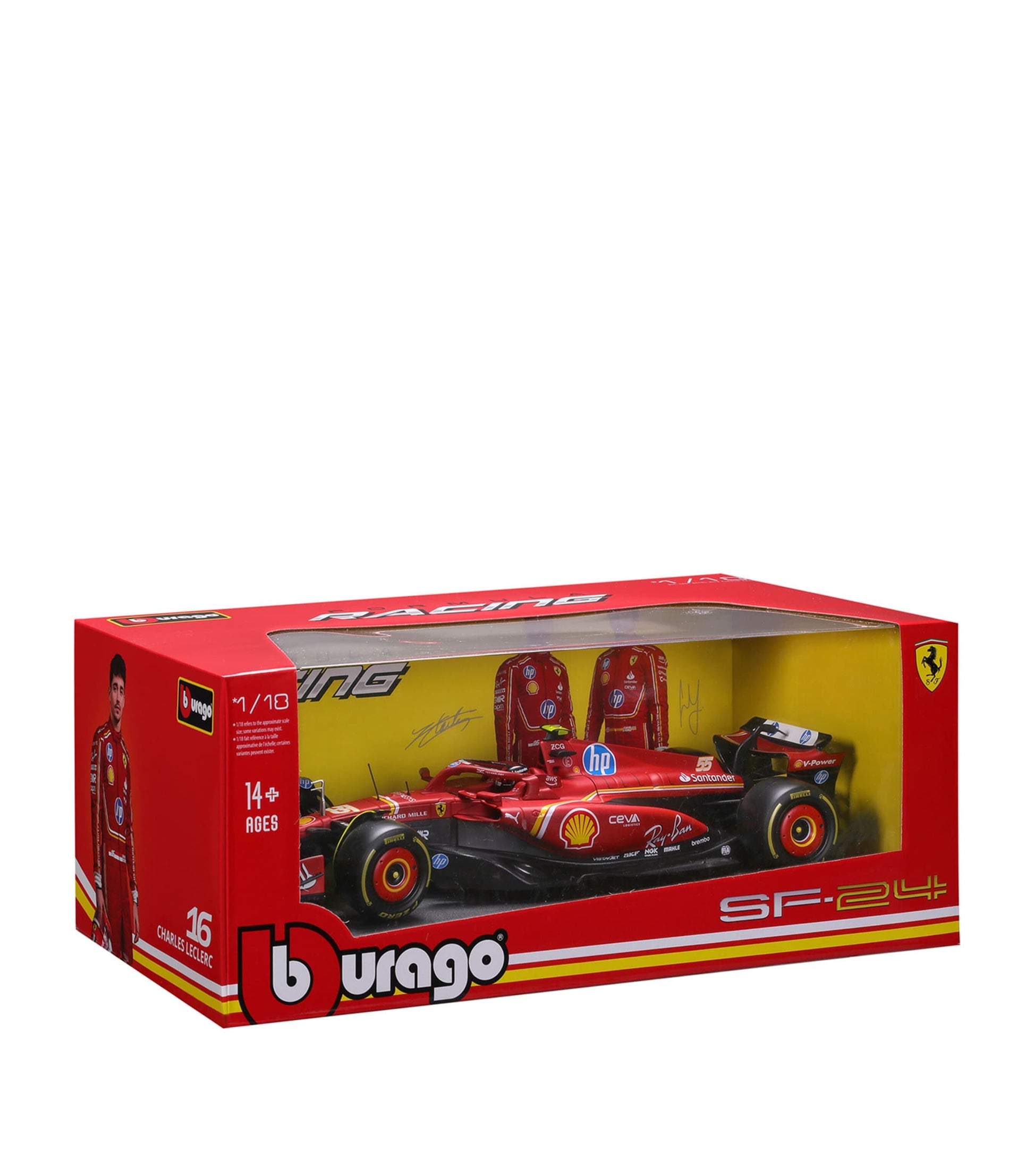 Ferrari F1 SF-24 Charles Leclerc 2024 1:18 Model