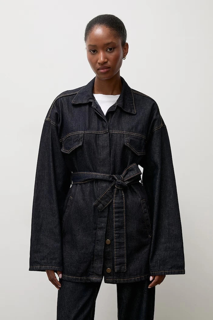 Günlük kadın denim takımı