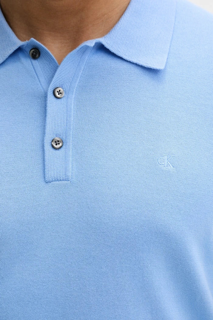 Calvin Klein erkek pamuklu yakalı polo tişört