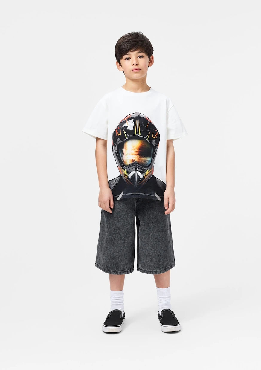 Molo - Alphie denim Bermuda shorts