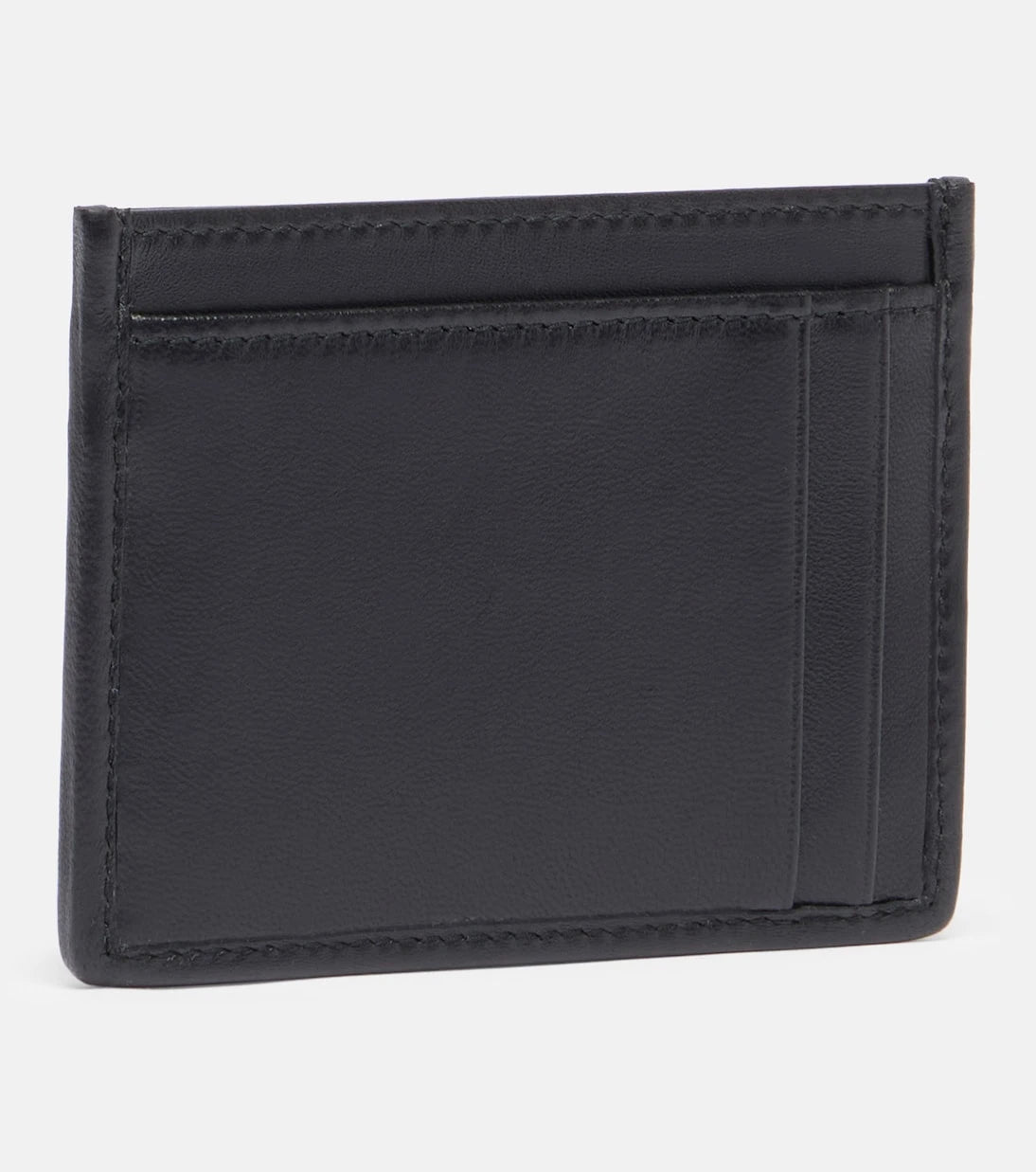 Miu Miu - Logo matelassé leather card holder