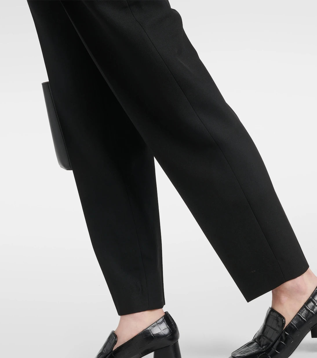 Toteme - High-rise tapered pants