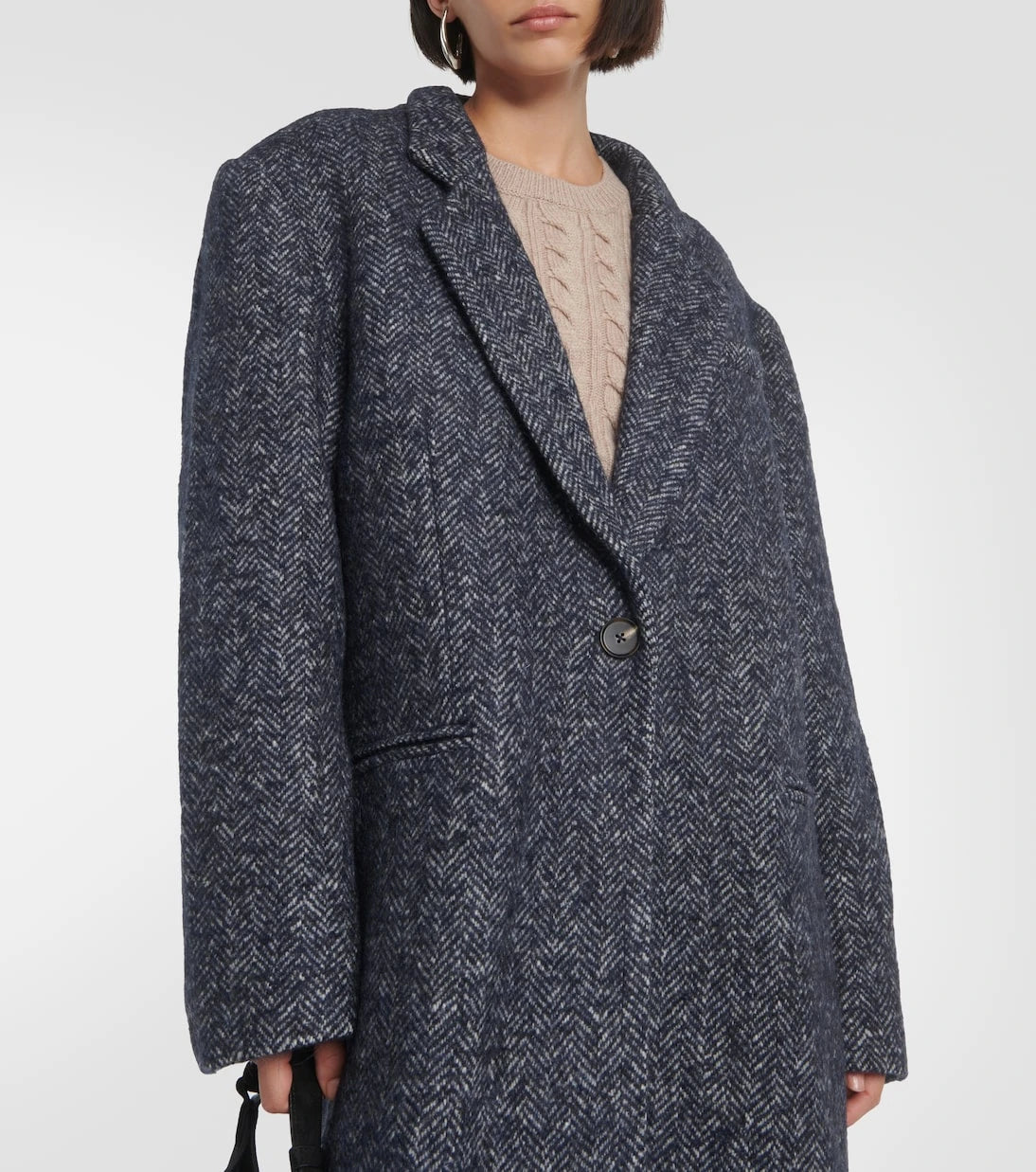 Christopher Esber - Herringbone coat