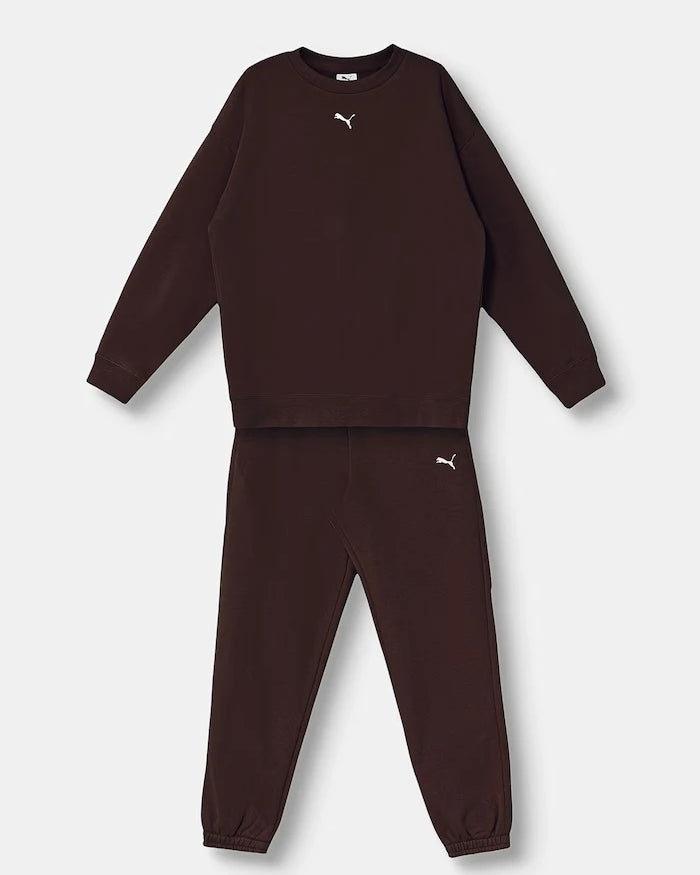 Puma çocuk pamuklu eşofman takımı Loungewear Sweat Suit