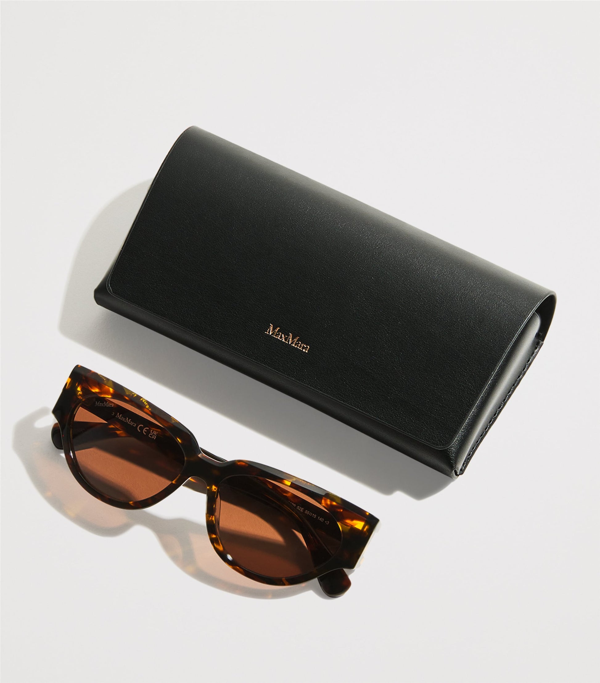 Brown Tortoiseshell Oval Sunglasses