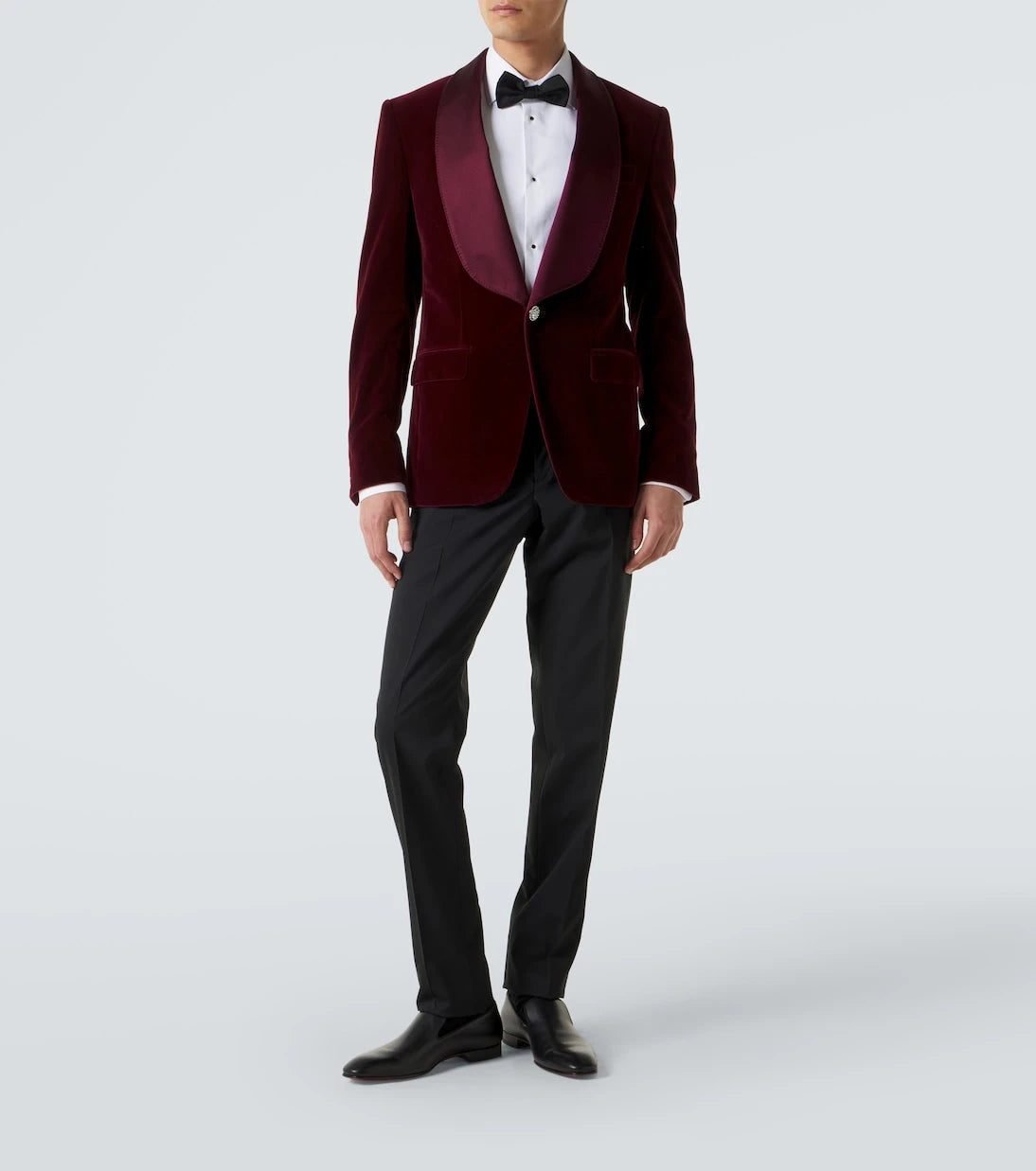 Dolce&Gabbana - Wool and silk-blend tuxedo pants