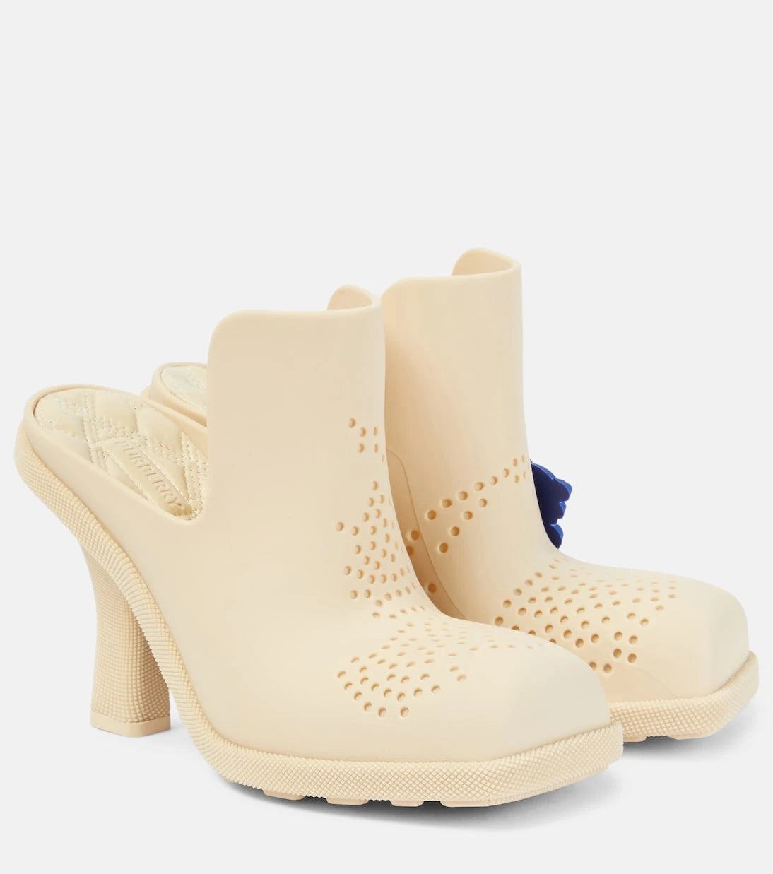Burberry - Highland rubber mules