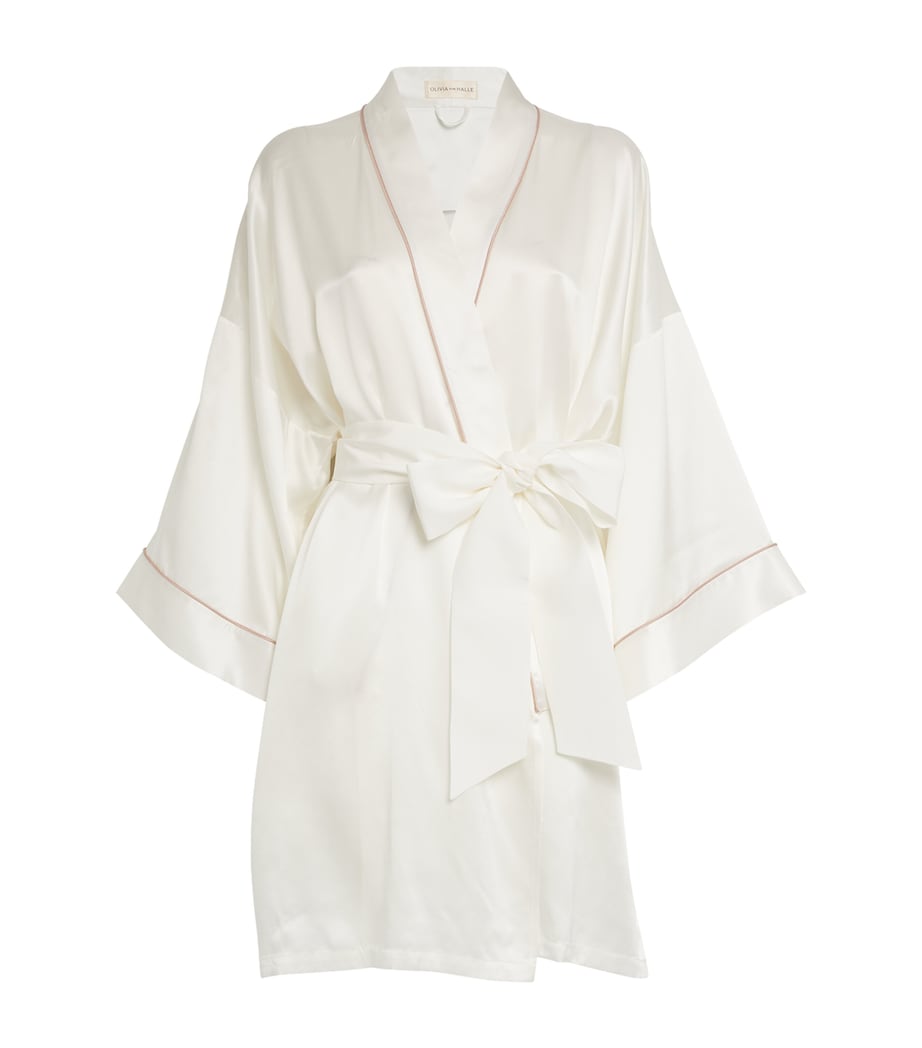 Ivory Silk Mimi Robe