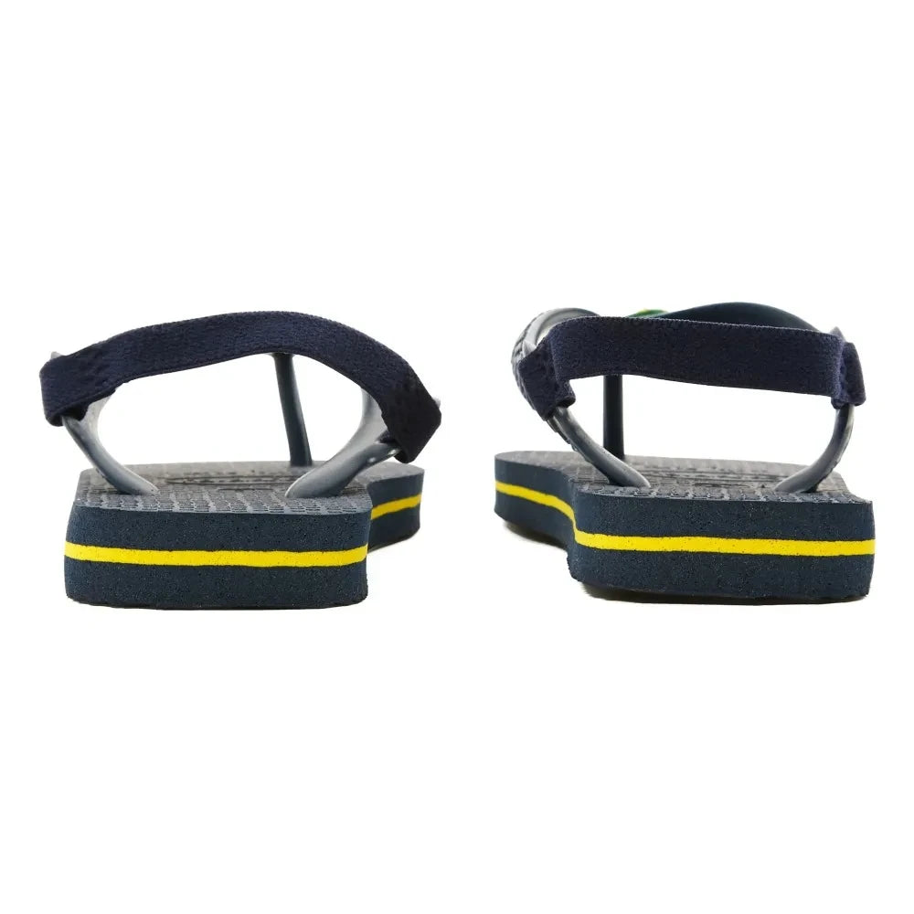 Havaianas - Logo Brasil Baby Flip Flops | Midnight blue