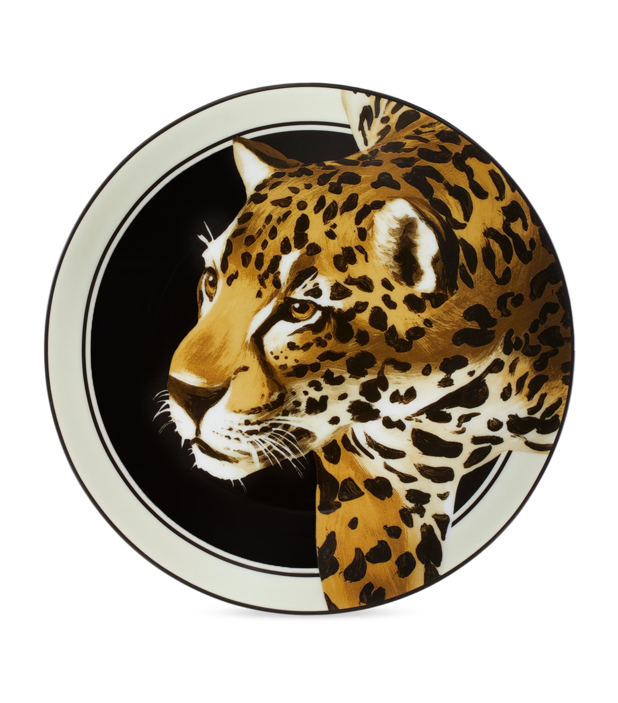 Dolce & Gabbana Casa Set of Two Leopardo Dessert Plates (19cm)