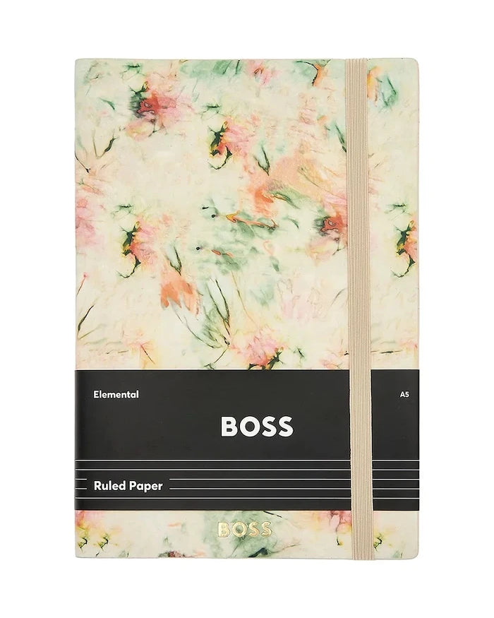 BOSS Tie-dye Flower A5 Defter