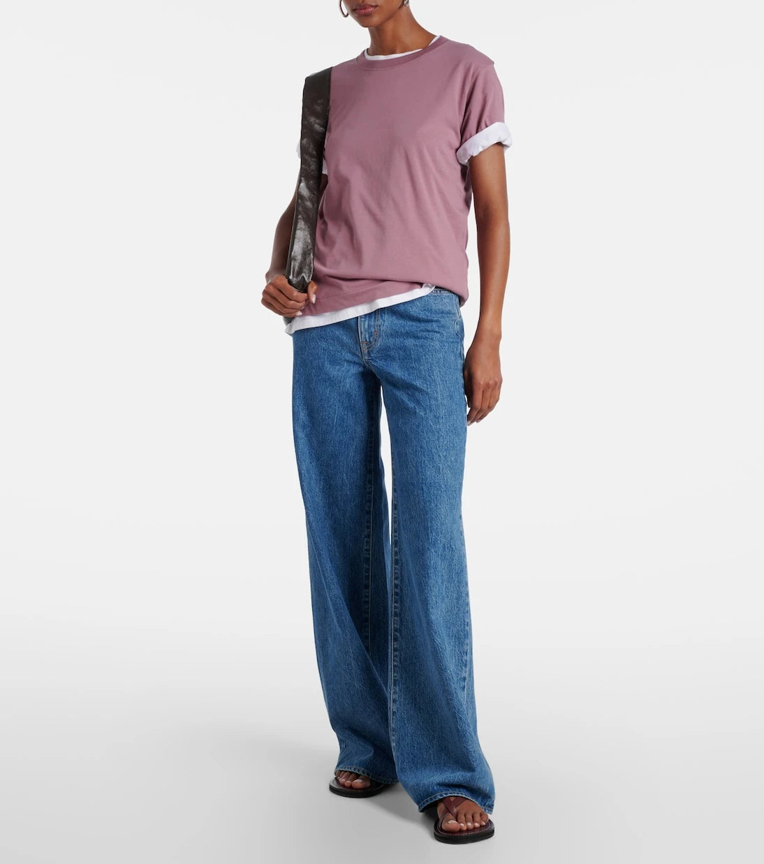 Slvrlake - Eva high-rise wide-leg jeans