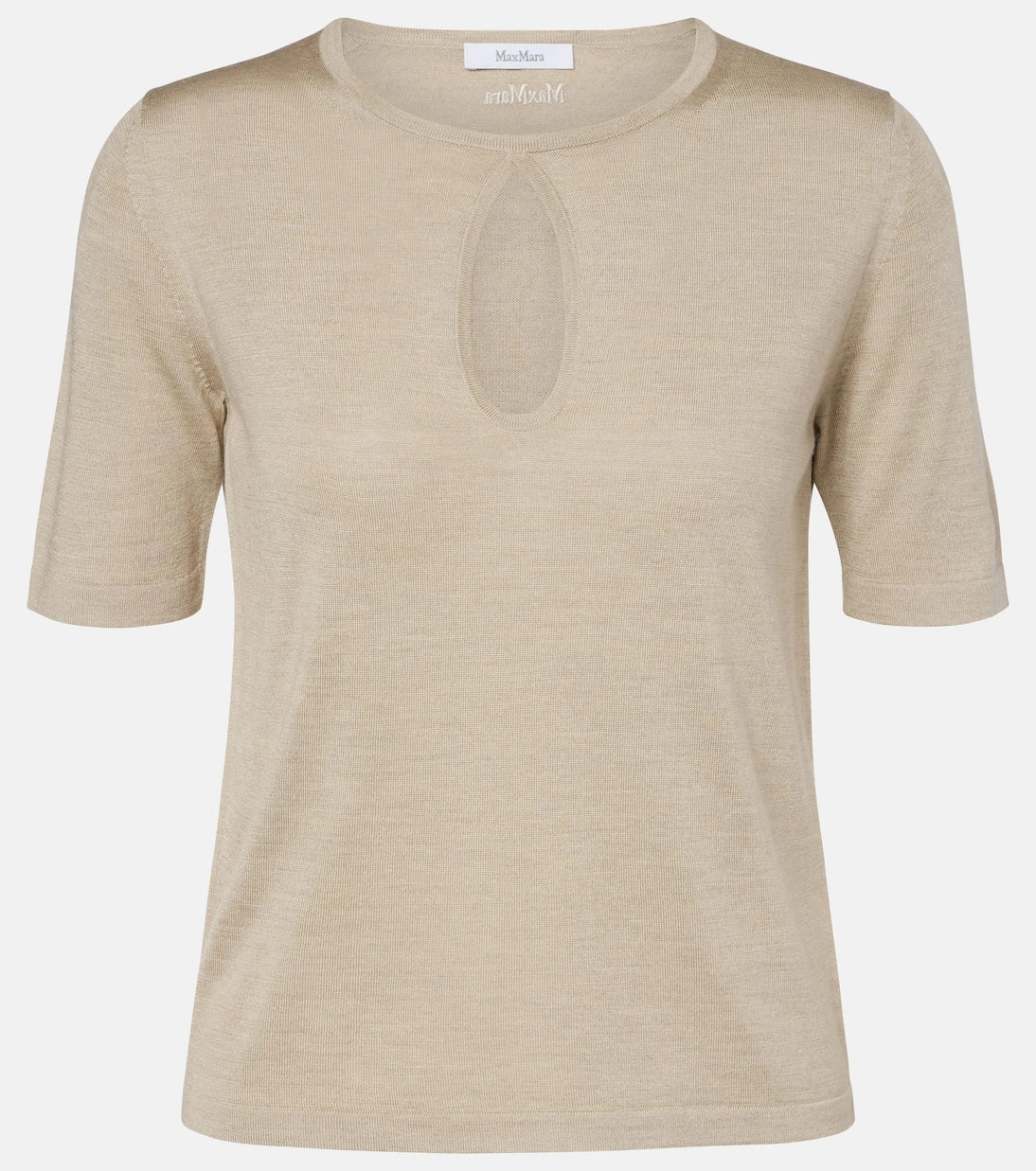 Max Mara - Valido silk and cashmere top