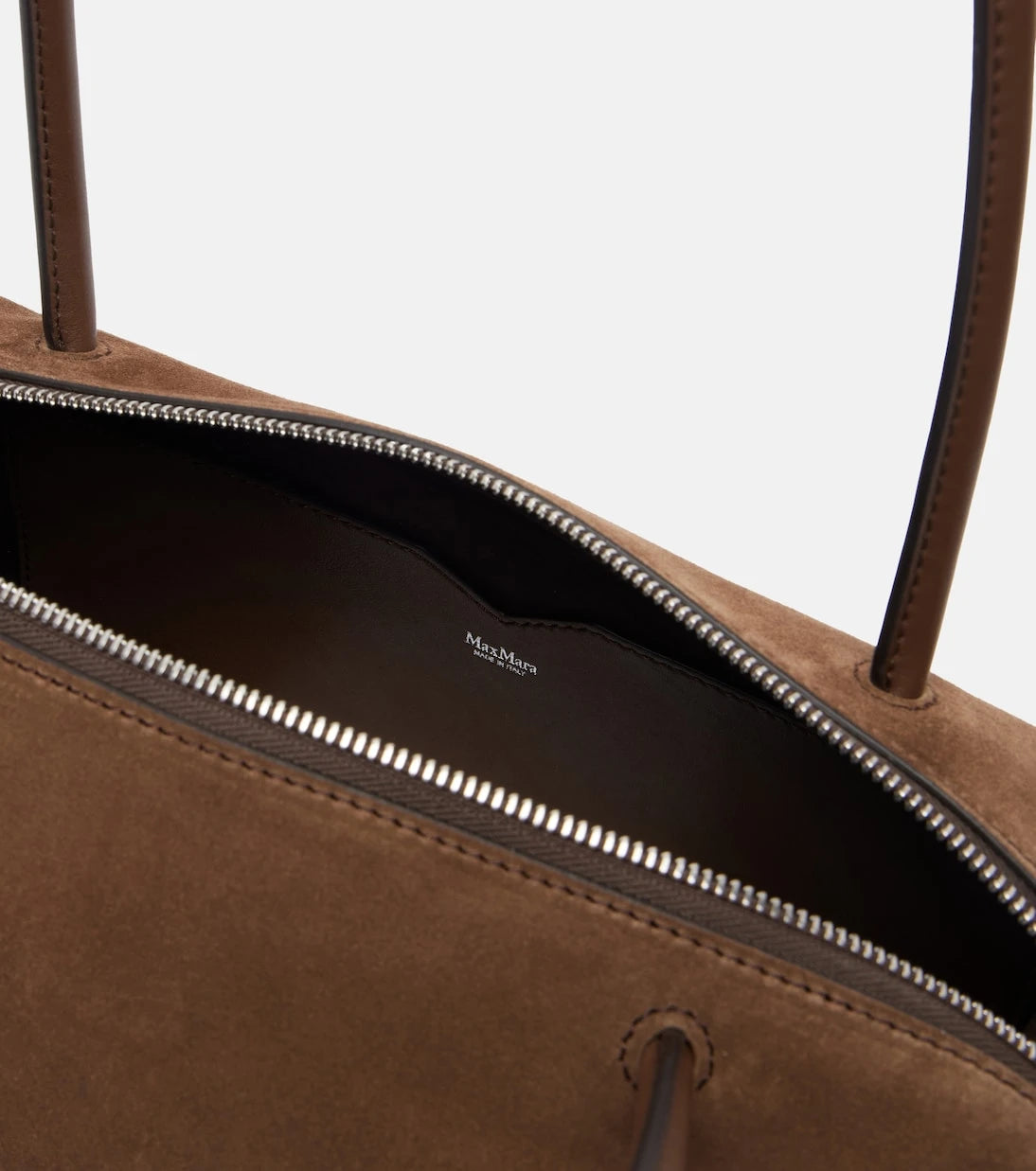 Max Mara - Medium suede shoulder bag