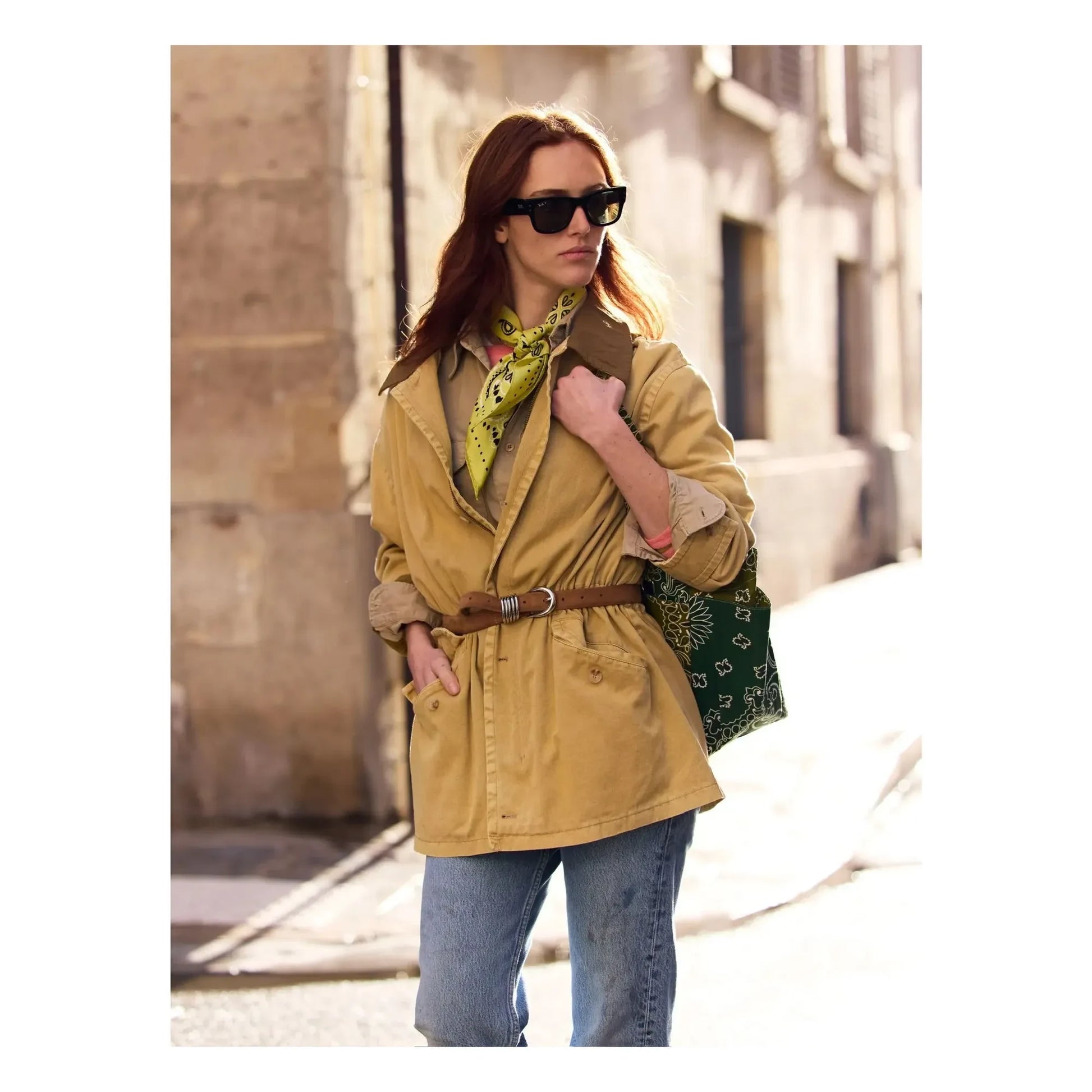 Call it by your name - Bandana Small Silk | Yellow