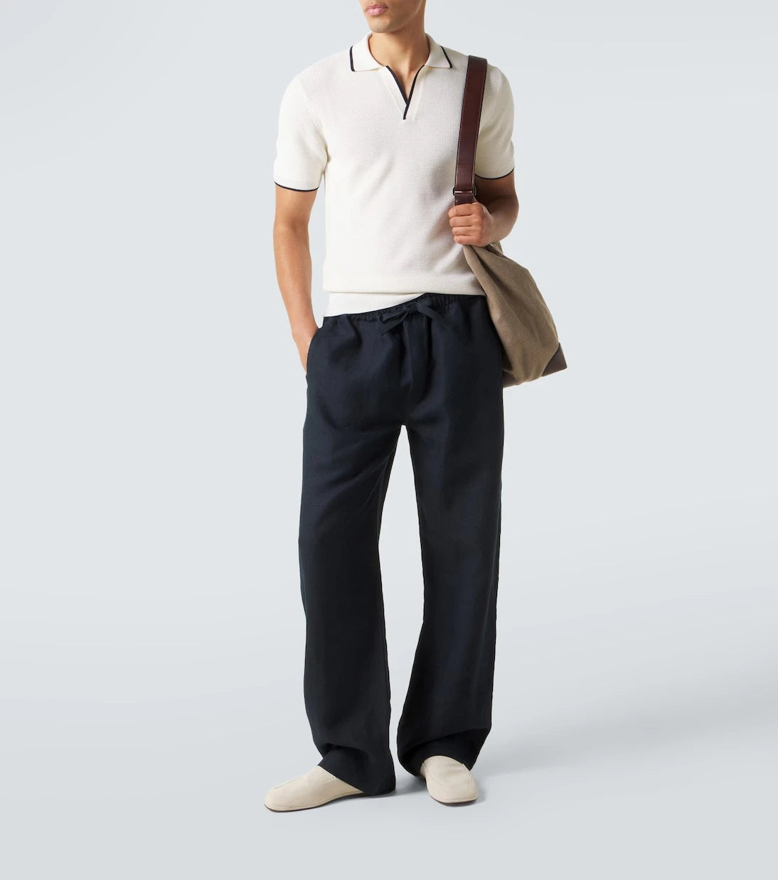 Orlebar Brown - Horton wool piqué polo shirt