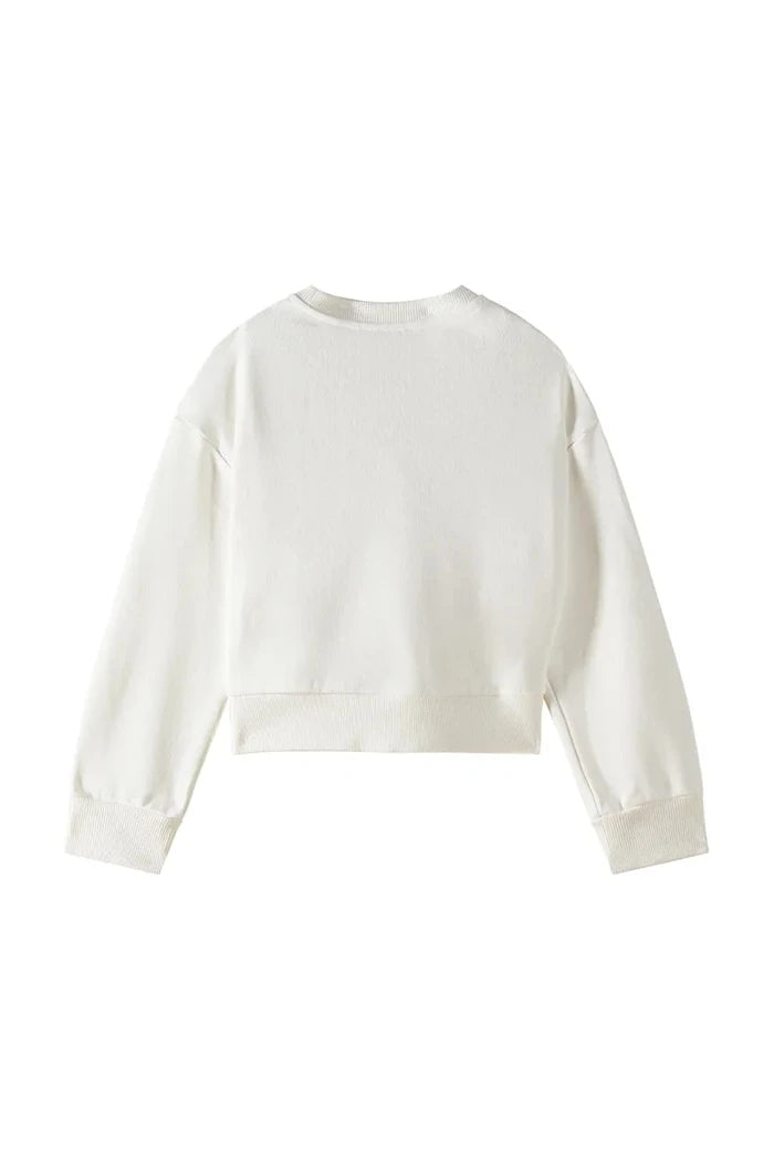 Patrizia Pepe J315 Çocuk Pamuklu Sweatshirt