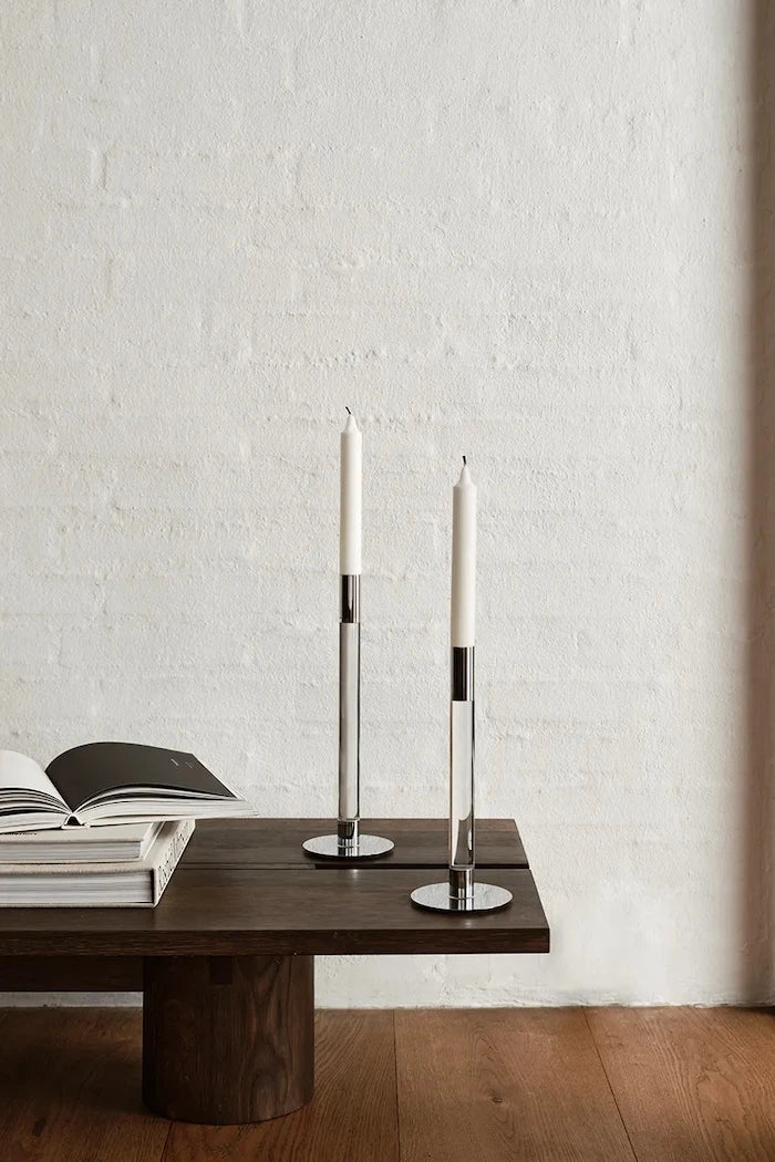 Декоративен свещник Orrefors Lumiere 32 cm