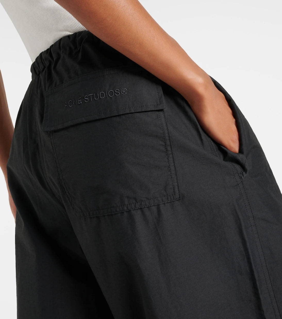 Acne Studios - Cotton-blend wide-leg pants