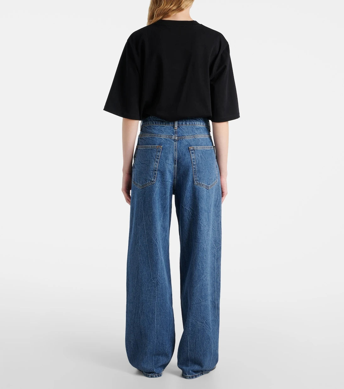Róhe - High-rise wide-leg jeans
