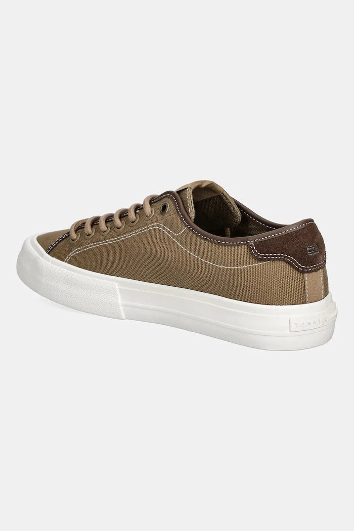 Ниски кецове Tommy Hilfiger TH HI VULC STREET CANVAS