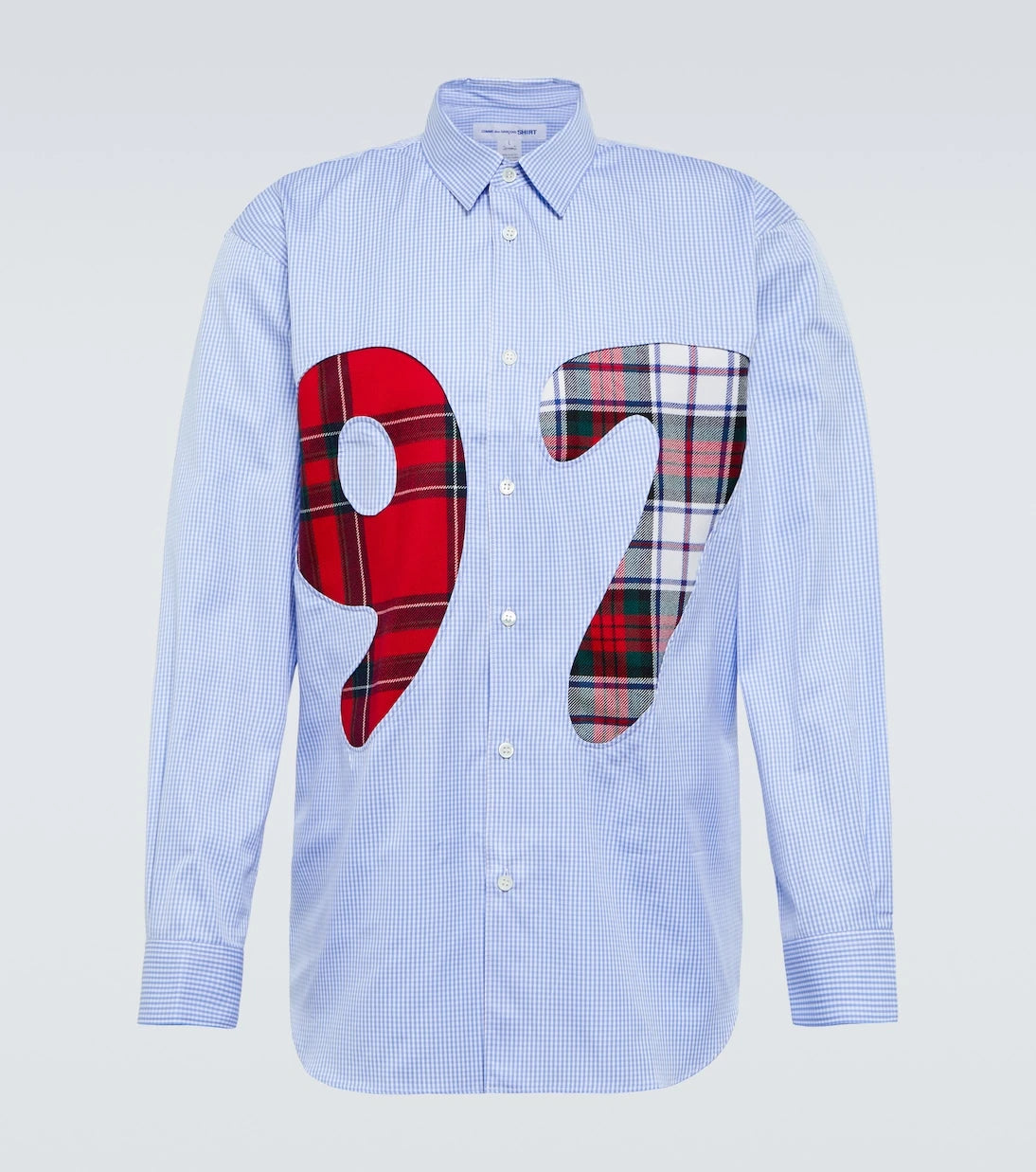 Comme des Garçons Shirt - قميص قطني بنقشة الكاروهات