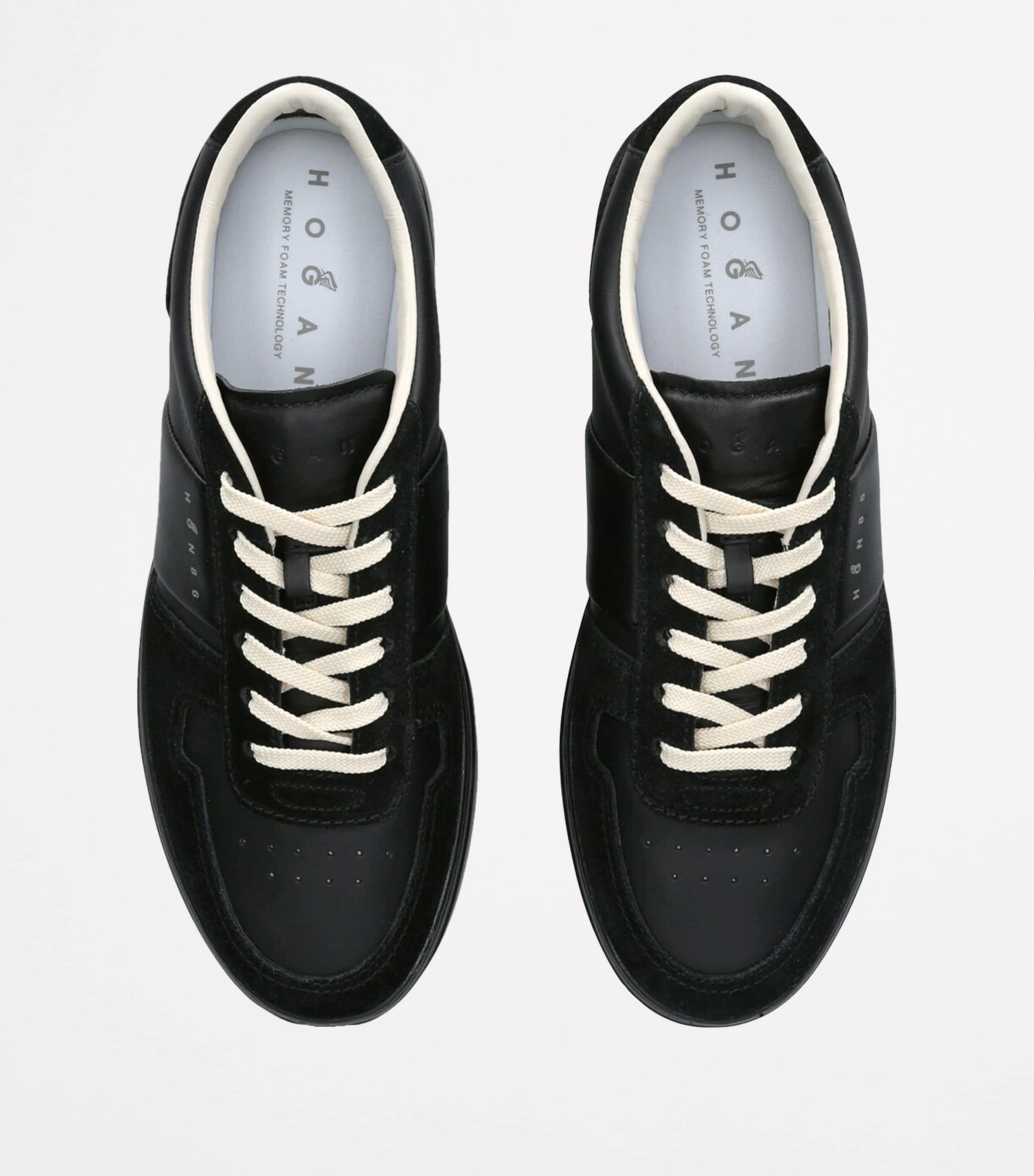 Leather-Suede H-TV Sneakers