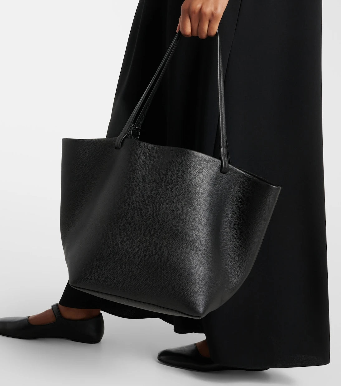 The Row - Park Medium leather shopper