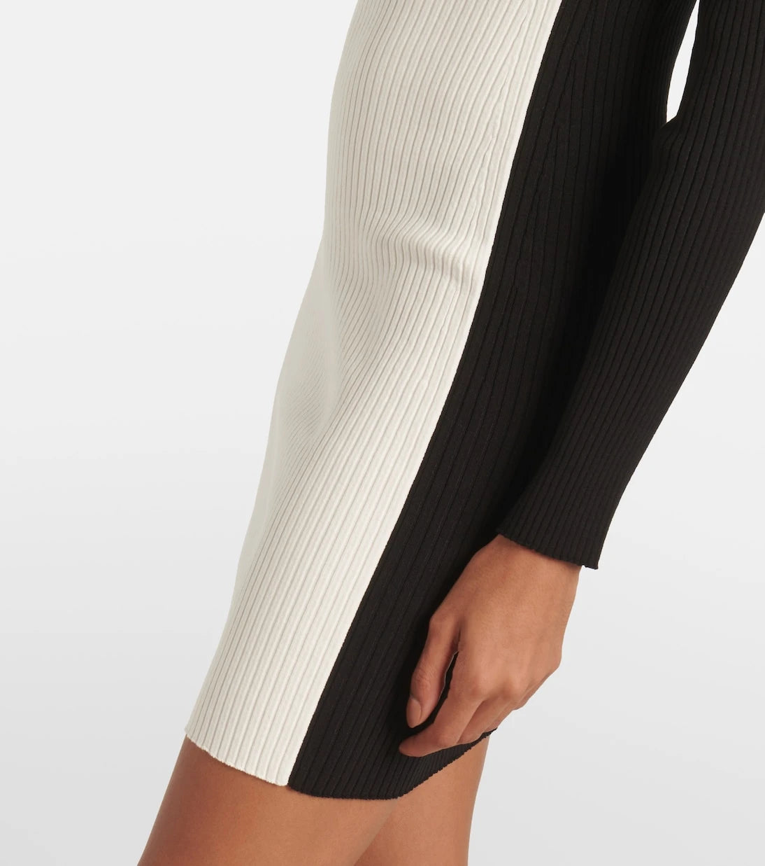 Courrèges - Renk bloklu mini elbise