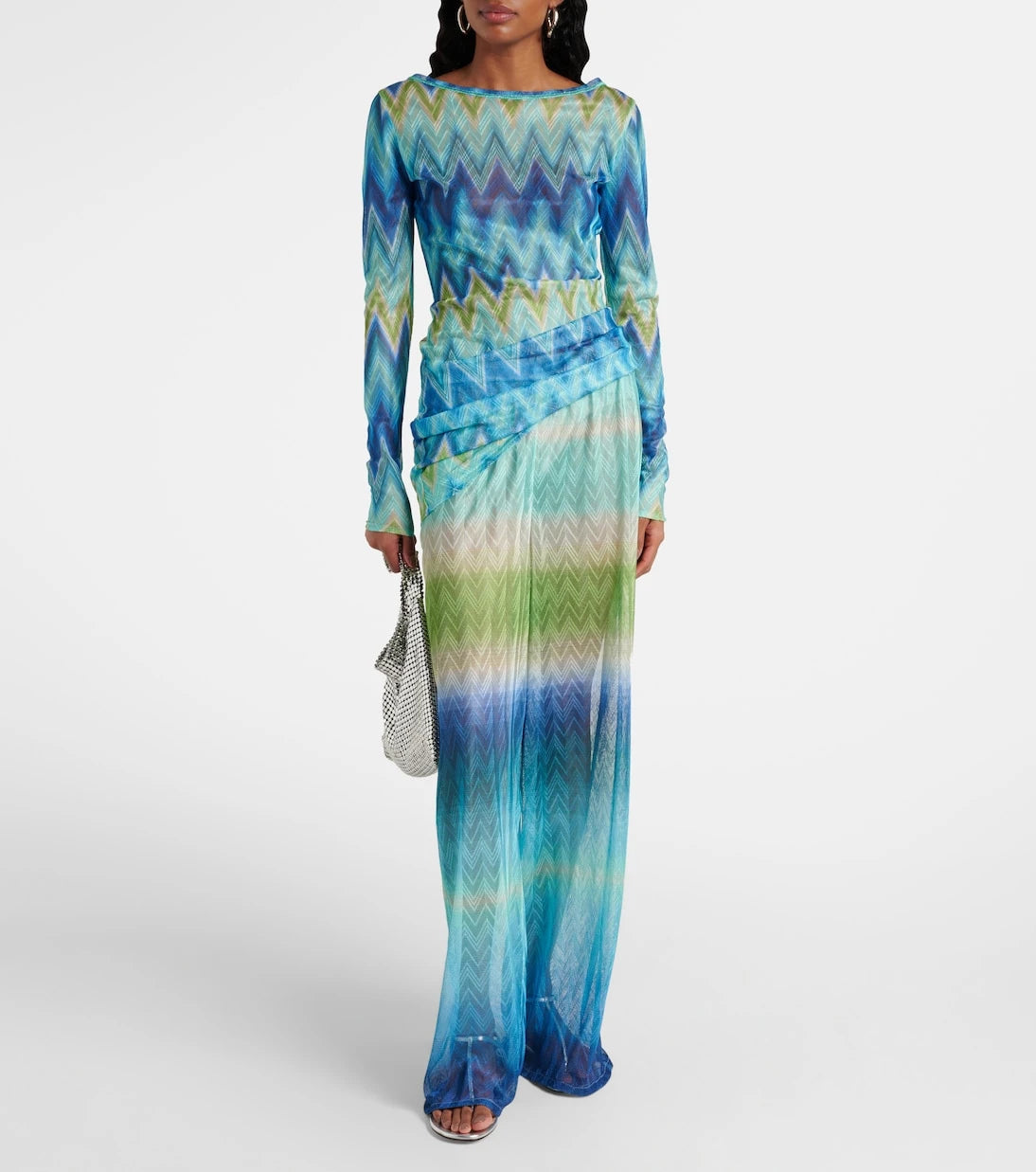 Missoni - Zigzag beach dress