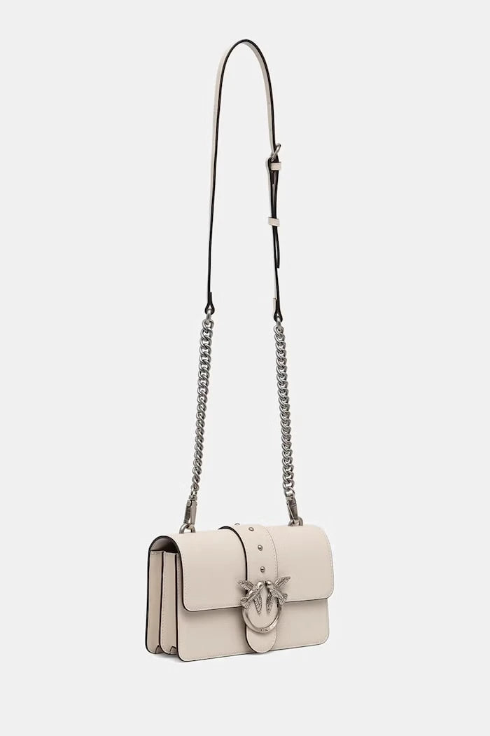 Pinko kadın deri crossbody çanta