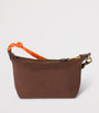 Brown Gabardine Pouch