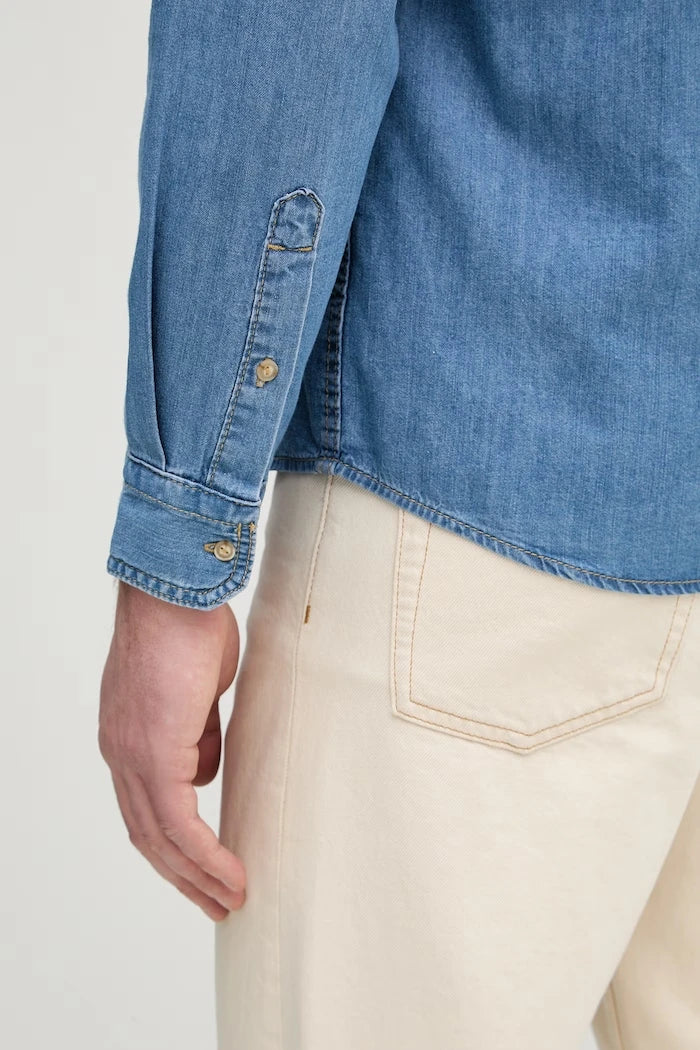 United Colors of Benetton erkek denim gömlek