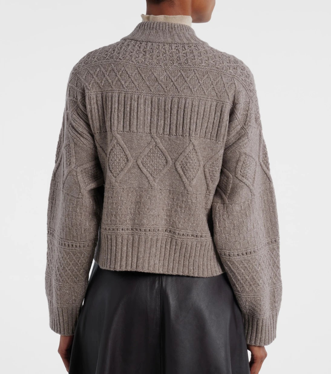 Altuzarra - Amory cable-knit wool-blend cardigan
